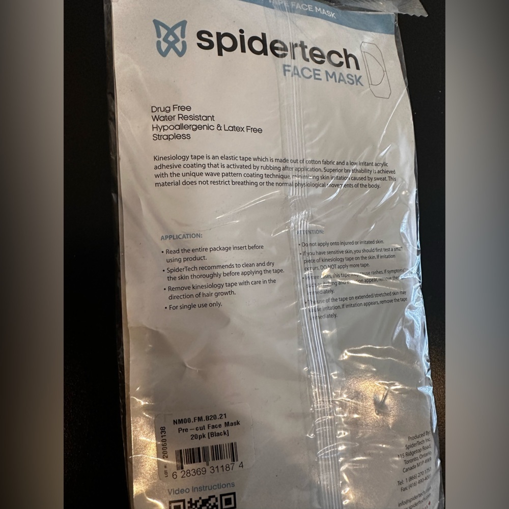 FREE WITH BUNDLE NWT KT tape face masks​​​ - Picture 2 of 3